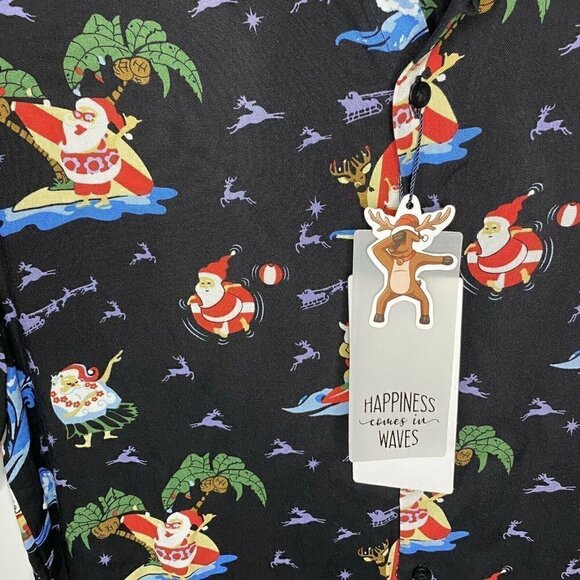 NWT Denim & Flowers Ricky Singh Sz Small Santa Surfer - Picture 3 of 5